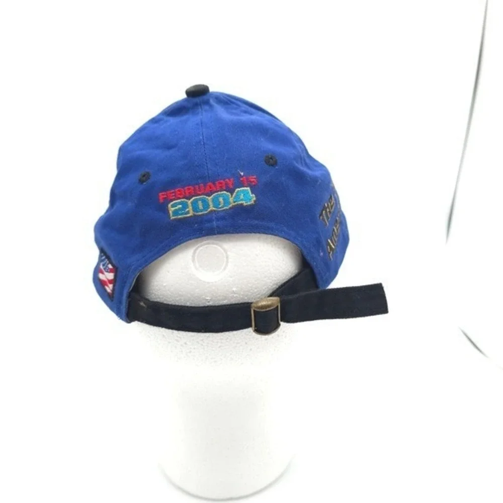 Vintage Disney Daytona 500 NASCAR 2004 Youth Baseball Cap Blue Mickey Mouse